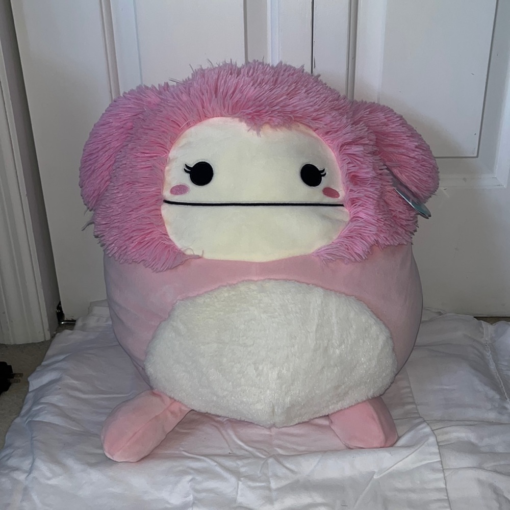 Brina the Bigfoot squishmallow!
